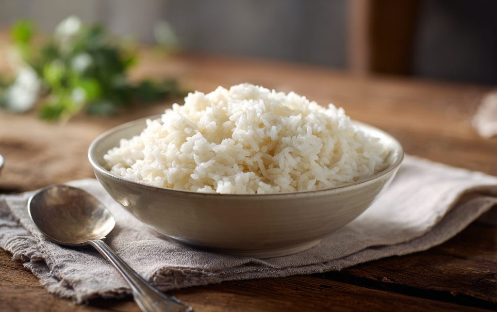 Perfect Microwave Steamed Rice