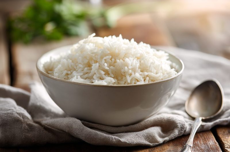 Perfect Microwave Steamed Rice