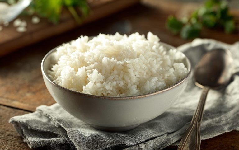 Perfect Microwave Steamed Rice
