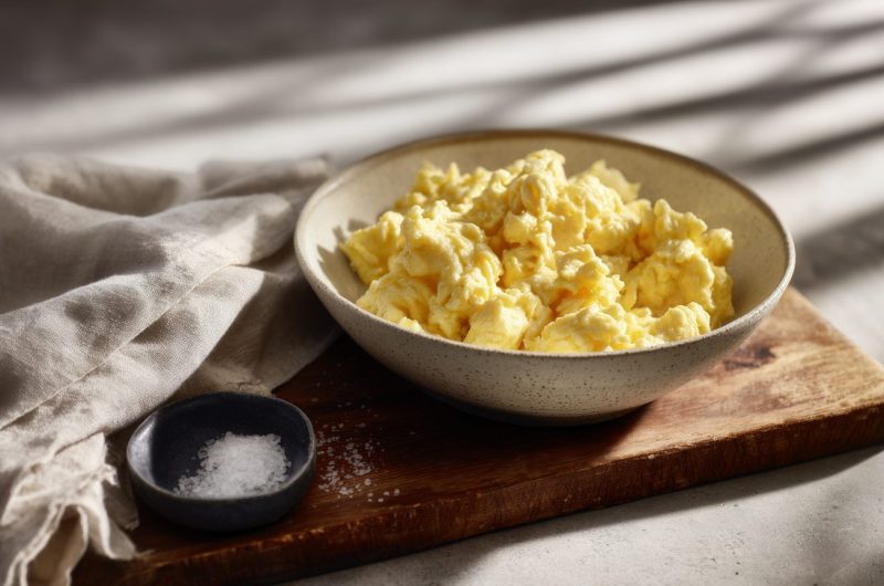 Quick Fluffy Scrambled Eggs 5 Quick Fluffy Scrambled Eggs