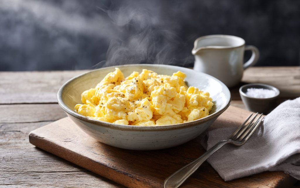 Quick Fluffy Scrambled Eggs 2 Quick Fluffy Scrambled Eggs