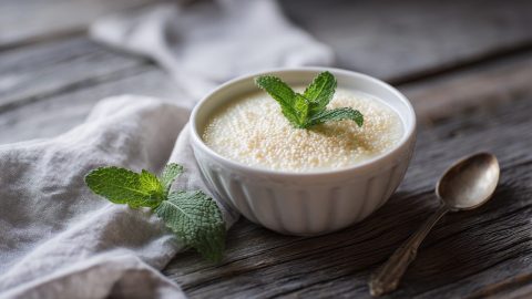 Velvety Tapioca Custard