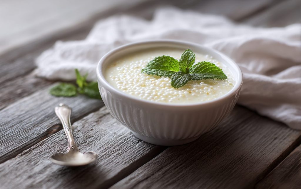 Velvety Tapioca Custard