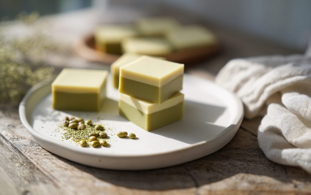 Summer Mung Bean Squares