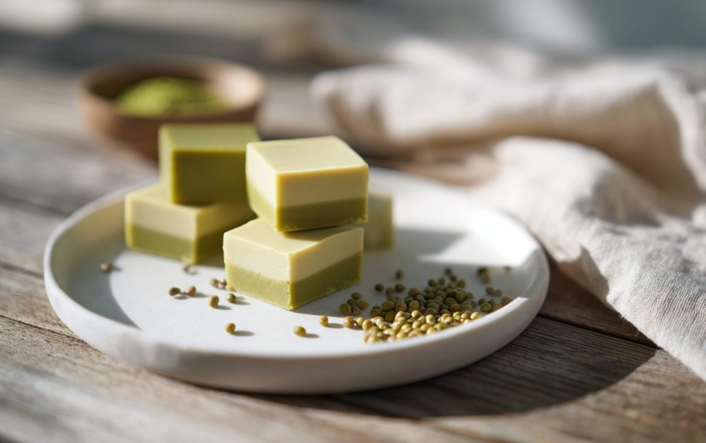 Summer Mung Bean Squares