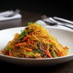 Beef Vegetable Glass Noodle Stir-Fry