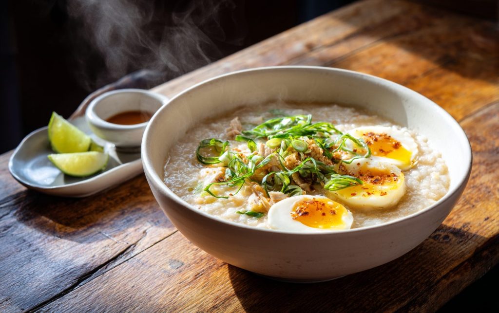 The Best Chicken Congee 3 Chicken Congee