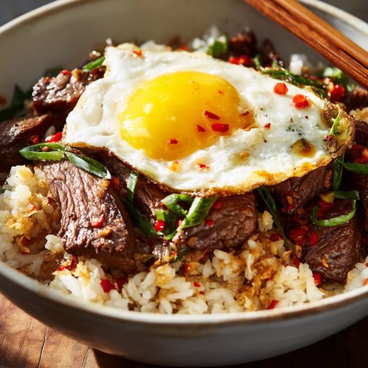 Simple Garlic Fried Rice You Can Make with Pantry Staples 8 Beef Garlic Rice Bowl