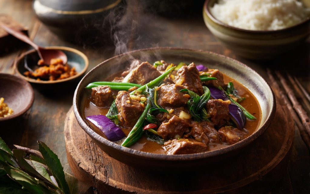 Best Peanut Oxtail Stew (Kare-Kare) 4 peanut oxtail stew done4