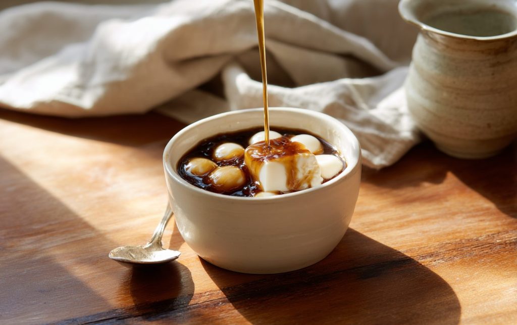 Warm Silken Tofu Delight