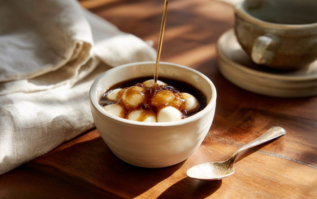 Warm Silken Tofu Delight