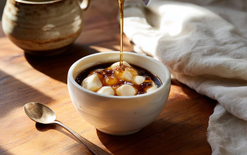 Warm Silken Tofu Delight