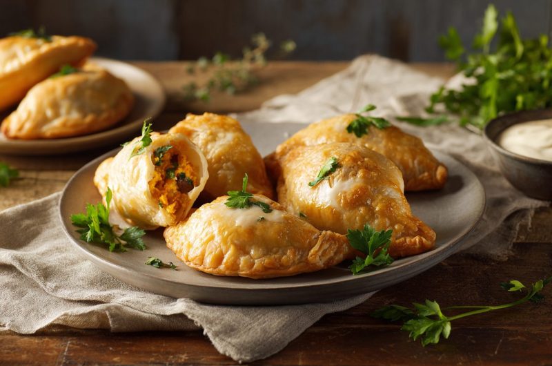 Beef & Sweet Potato Pastries