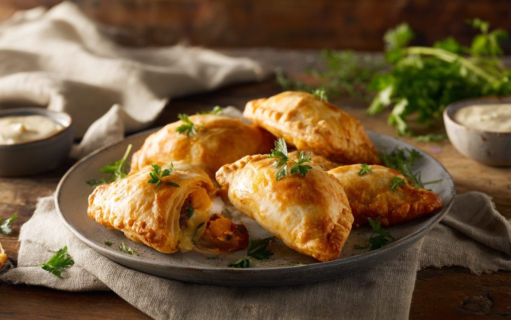 Beef & Sweet Potato Pastries