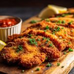 Crispy Air Fried Chicken Cutlets