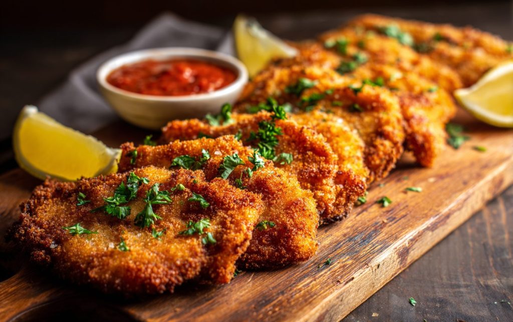 Crispy Air Fried Chicken Cutlets