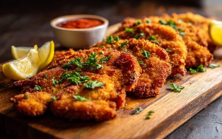 Crispy Air Fried Chicken Cutlets