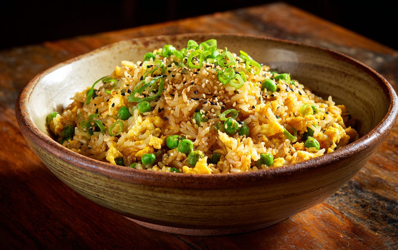 Quick Veggie Fried Rice - SoyRice Kitchen