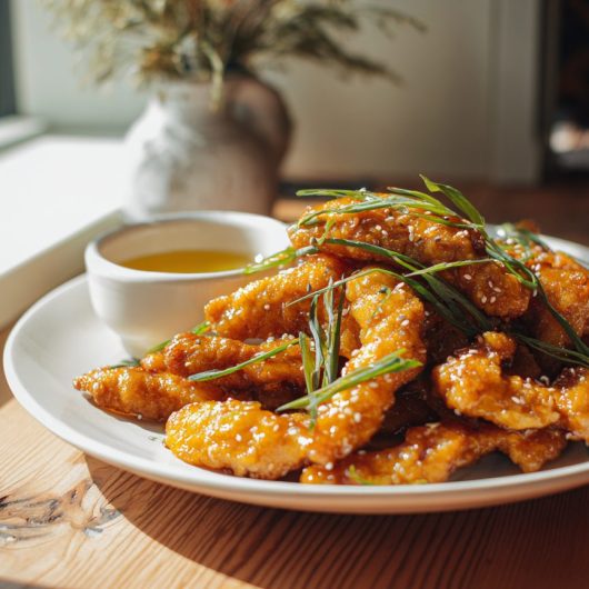 Sticky Asian Chicken Rice Bites for Christmas Parties 6 Spicy Honey Chicken Bites