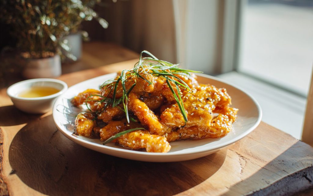 Spicy Honey Chicken Bites