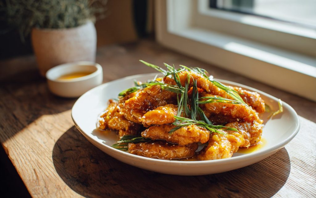 Spicy Honey Chicken Bites