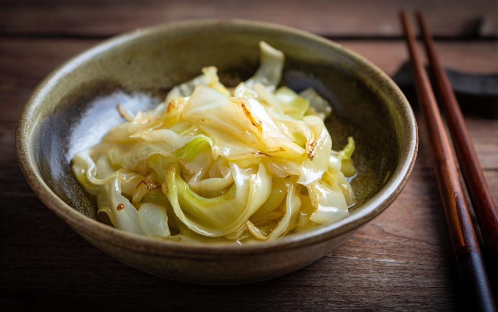 Simple Sautéed Cabbage
