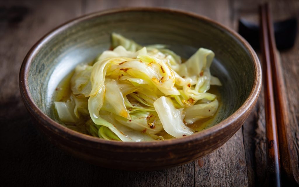 Simple Sautéed Cabbage