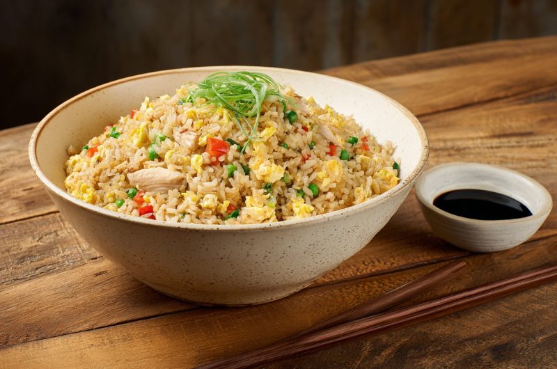 Quick Chicken Fried Rice