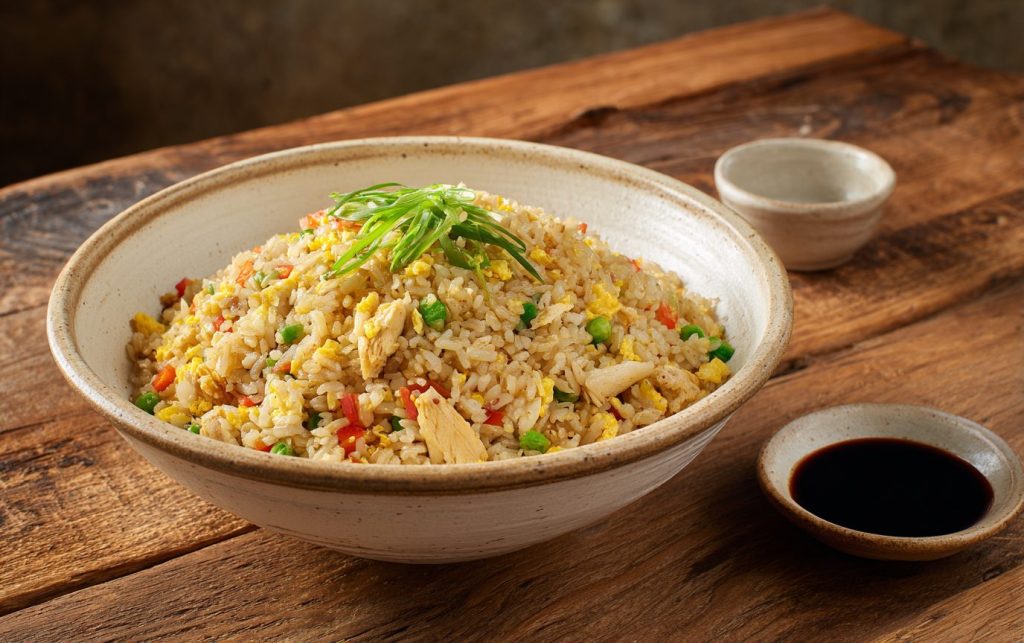Quick Chicken Fried Rice