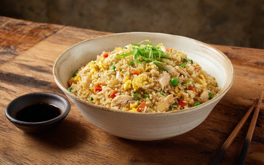 Quick Chicken Fried Rice