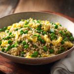 easy veggie fried rice done