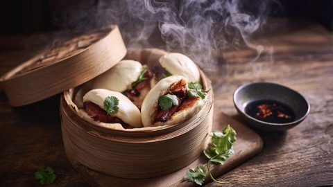 BBQ Pork Steamed Buns