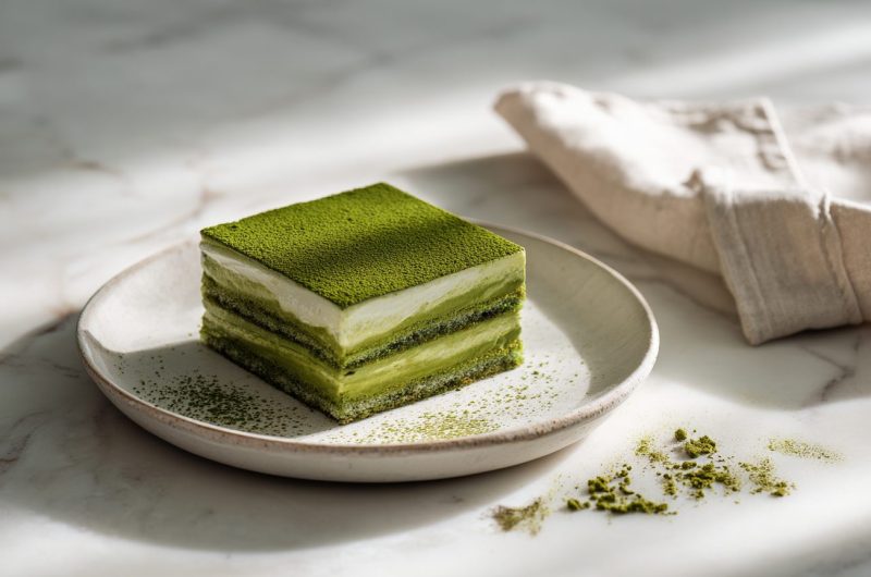 Delightful Green Tea Tiramisu 5 Green Tea Tiramisu