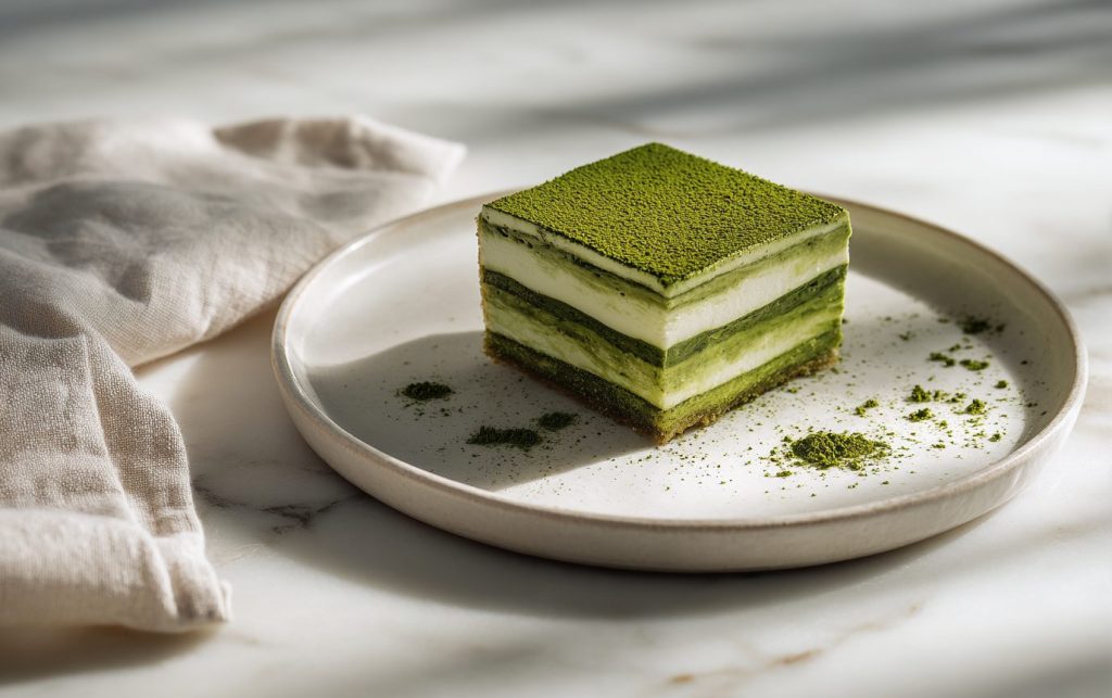 Delightful Green Tea Tiramisu 2 Green Tea Tiramisu