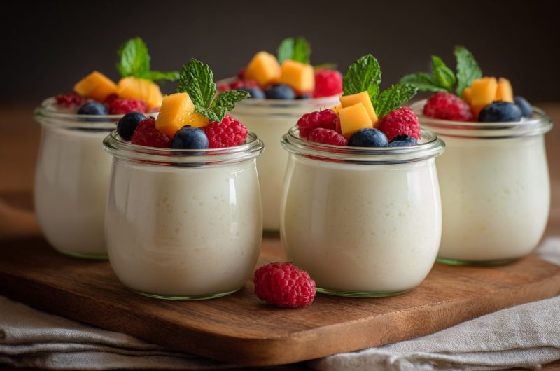 Silky Coconut Pudding