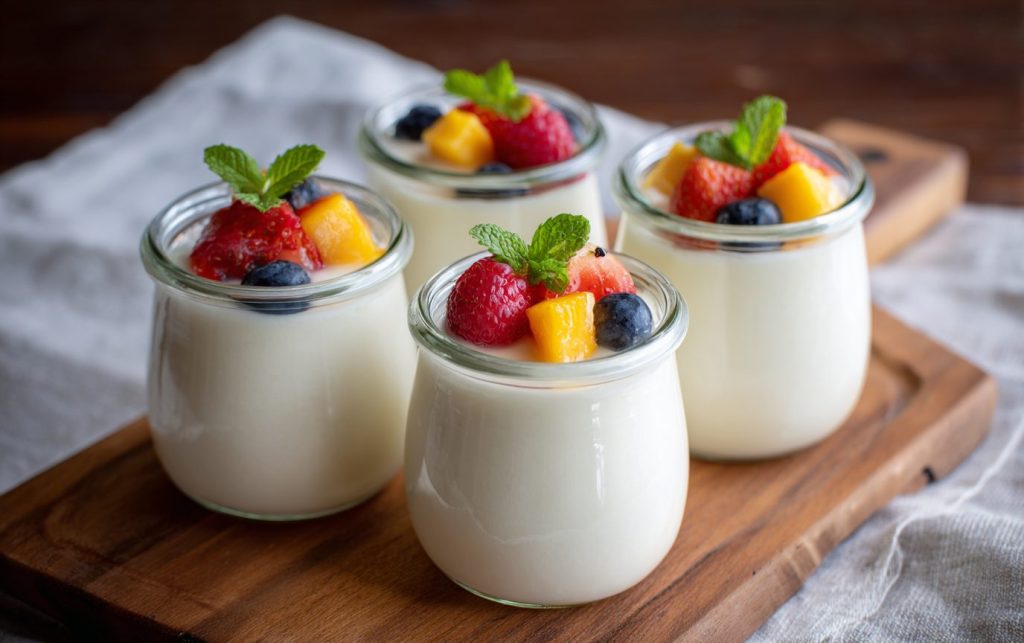 Silky Coconut Pudding