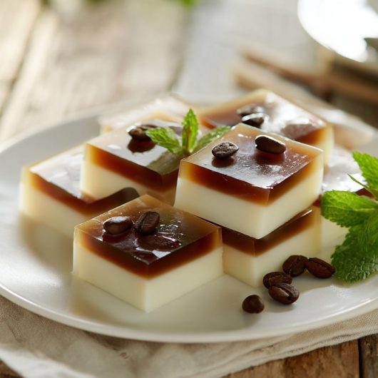 Coconut Coffee Jelly