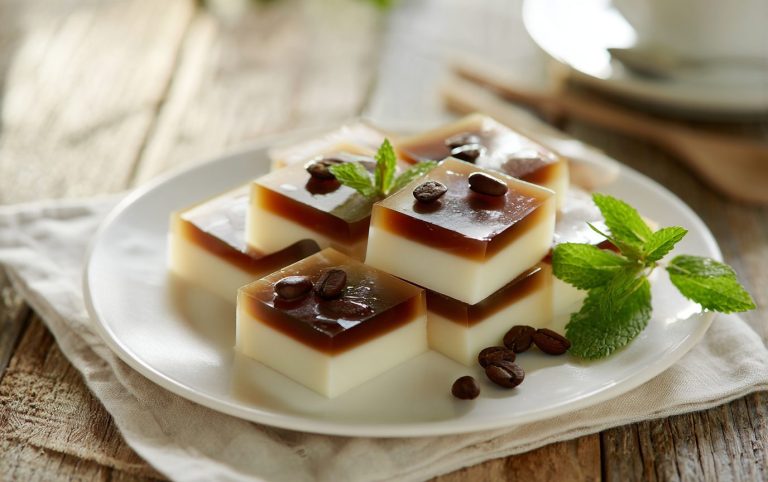 Coconut Coffee Jelly