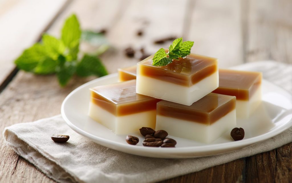 Coconut Coffee Jelly