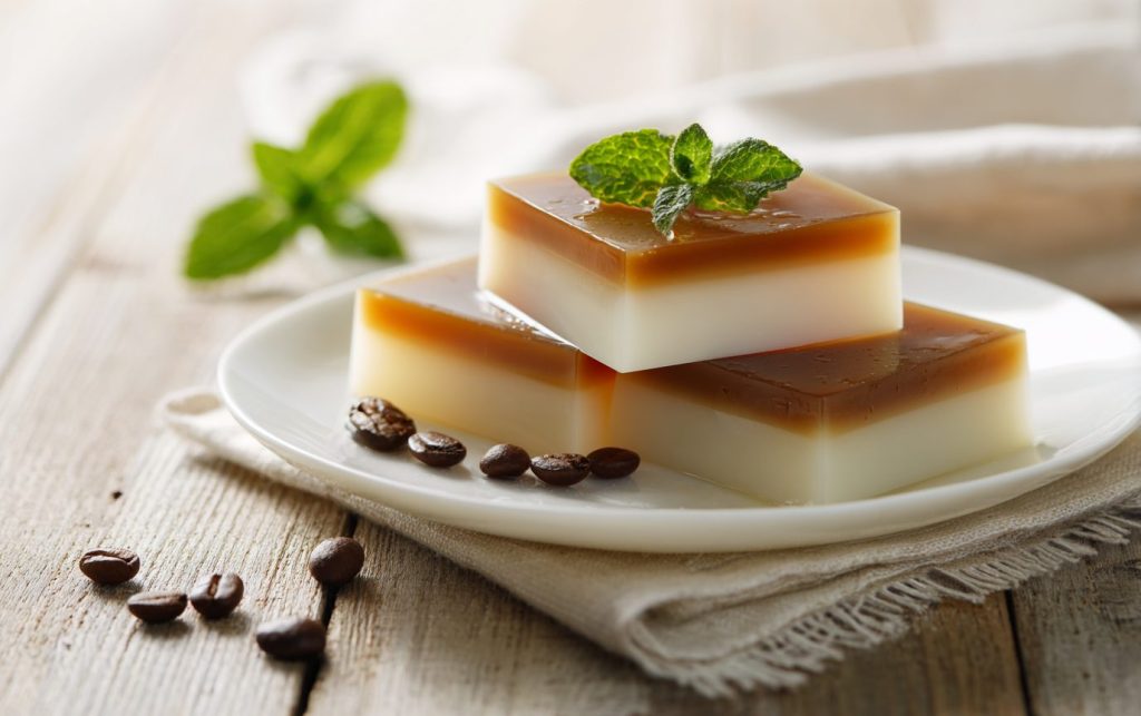 Coconut Coffee Jelly