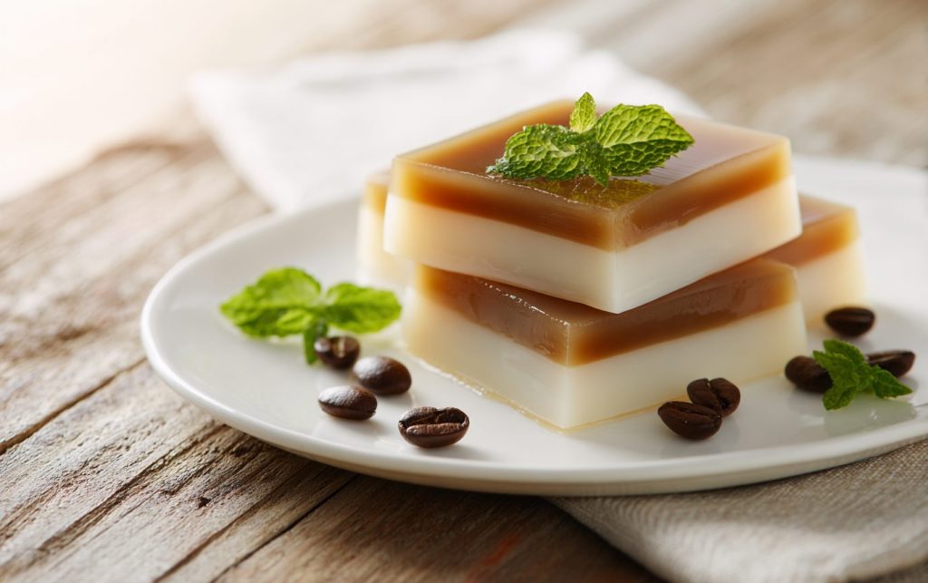 Coconut Coffee Jelly