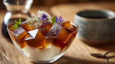 Layered Coffee Jelly