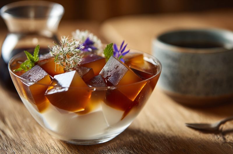 Layered Coffee Jelly