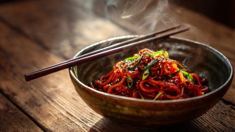 Korean Fire Noodles
