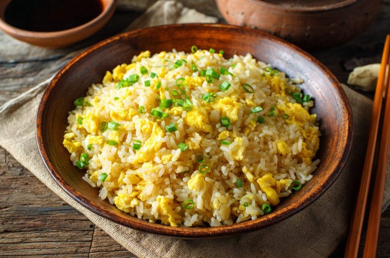 Quick Egg Fried Rice