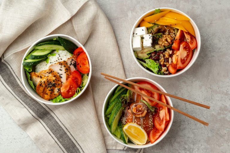 Balanced Asian Lunch