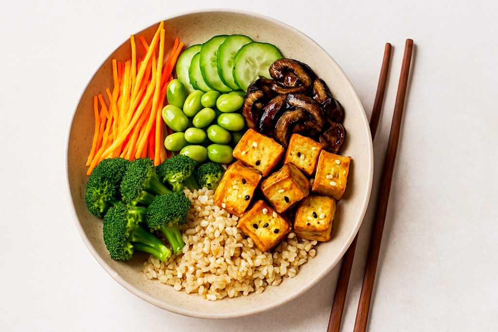 Balanced Asian Lunch