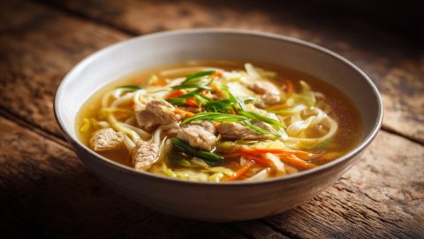 Chicken Udon Soup