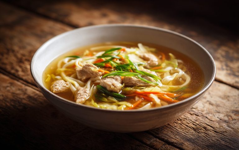 Chicken Udon Soup
