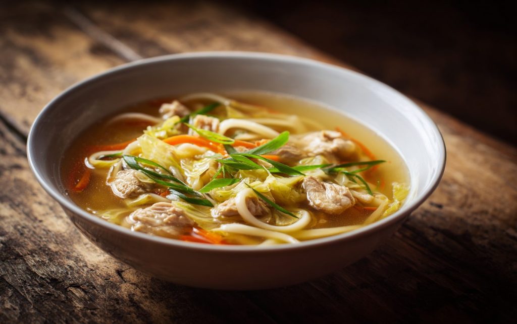 Chicken Udon Soup